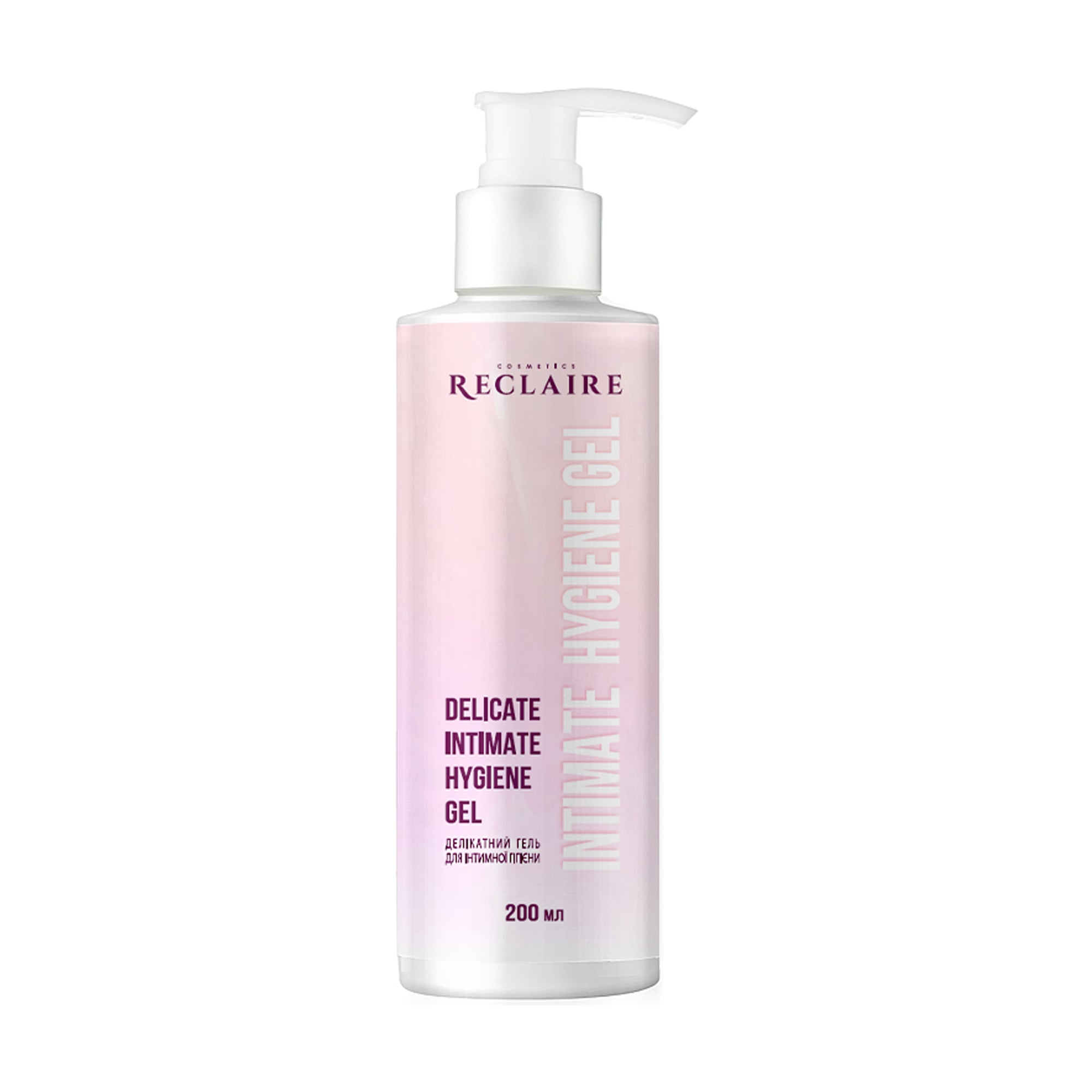 Делікатний гель для інтимної гігієни Reclaire Delicate Intimate Hygiene Gel, 200 мл