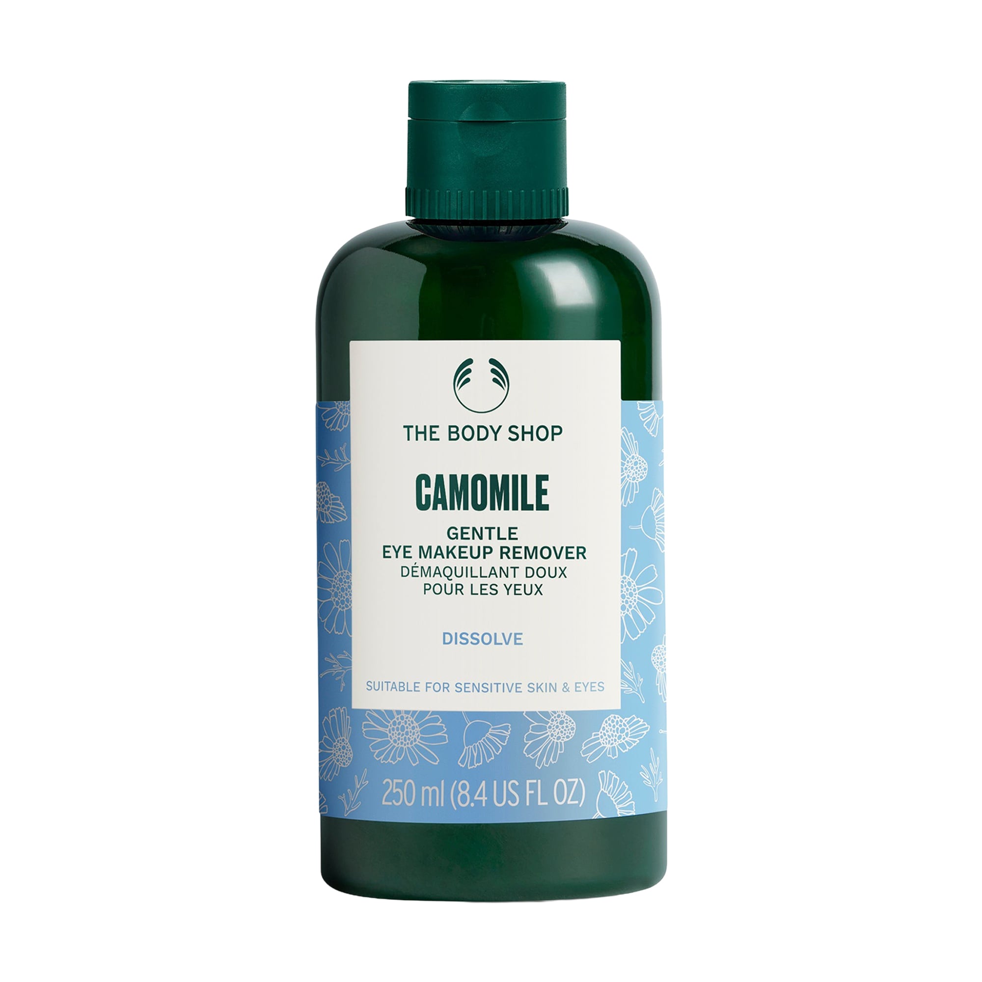 Делікатний засіб для зняття макіяжу з очей The Body Shop Gentle Eye Makeup Remover Ромашка, 250 мл